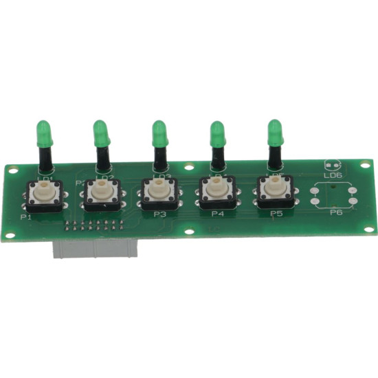 PUSH-BUTTON BOARD 5 BUTTONS