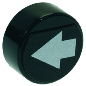 ROUND BUTTON BLACK ϕ 23 mm