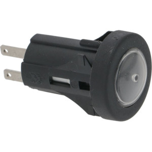 PUSH-BUTTON 1-POLE BLACK 3A 250V