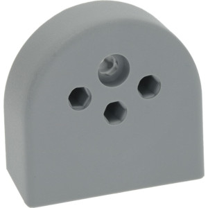 CABLE SUPPORT GREY 50x47x15 mm