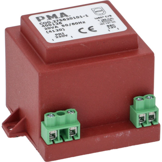 TRANSFORMER 0-220-240V/12V 20VA TRANSFORMER 0-220-240V/12V 20VA