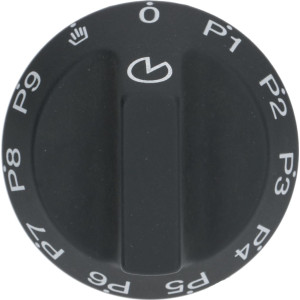 KNOB BLACK ϕ 54 mm SERIGR.