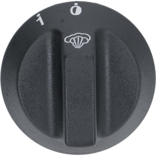 KNOB BLACK ϕ 54 mm 0-1 SILK-SCREEN PRIN. KNOB BLACK ϕ 54 mm 0-1 SILK-SCREEN PRIN.
