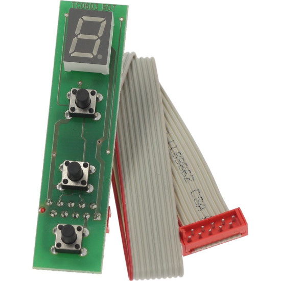 ELECTRONIC BOARD 3 BUTTONS WITH DISPLAY ELECTRONIC BOARD 3 BUTTONS WITH DISPLAY
