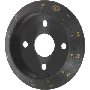 RING NUT BLACK KNOB ϕ 58 mm 1-10