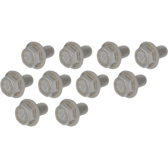 SCREW HEXAGON HEAD FLANGED M5x8 - 10 PCS SCREW HEXAGON HEAD FLANGED M5x8 - 10 PCS
