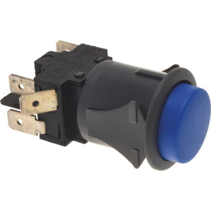 PUSH BUTTON BIPOLAR BLUE 16A 250V