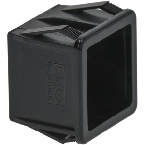 HOUSING FOR PUSH-BUTTON SQUARE BLACK