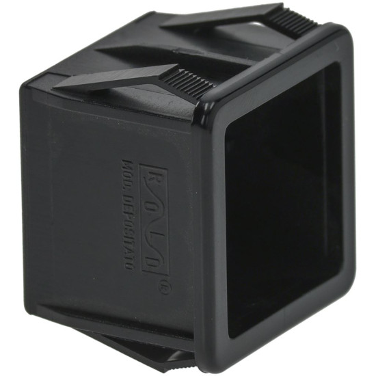 HOUSING FOR PUSH-BUTTON SQUARE BLACK HOUSING FOR PUSH-BUTTON SQUARE BLACK