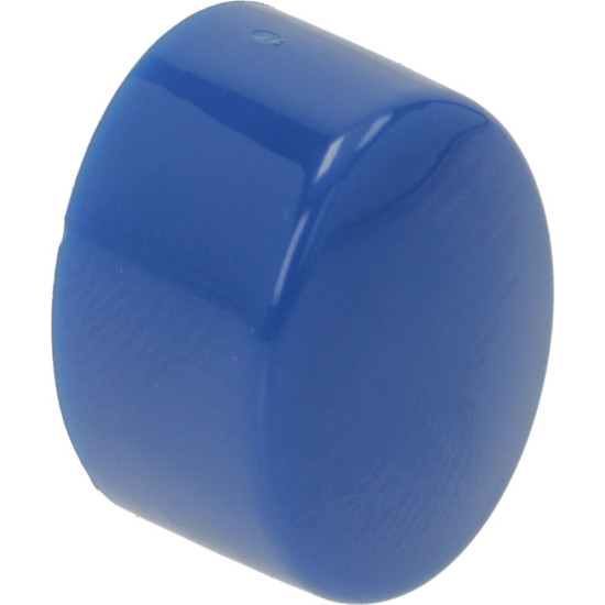 PUSH BUTTON ELLIPTICAL 17x13 mm BLUE