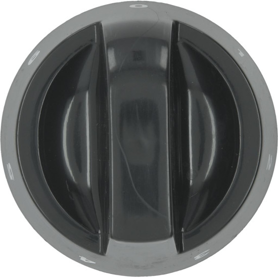 KNOB BLACK ϕ 75 mm 0-1-2-3-4-5-6