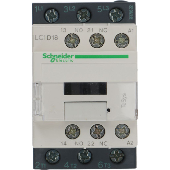 CONTACTOR SCHNEIDER LC1D18B7 CONTACTOR SCHNEIDER LC1D18B7
