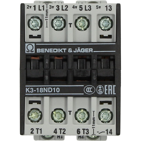 CONTACTOR BENEDIKT/JAGER K3-18ND10