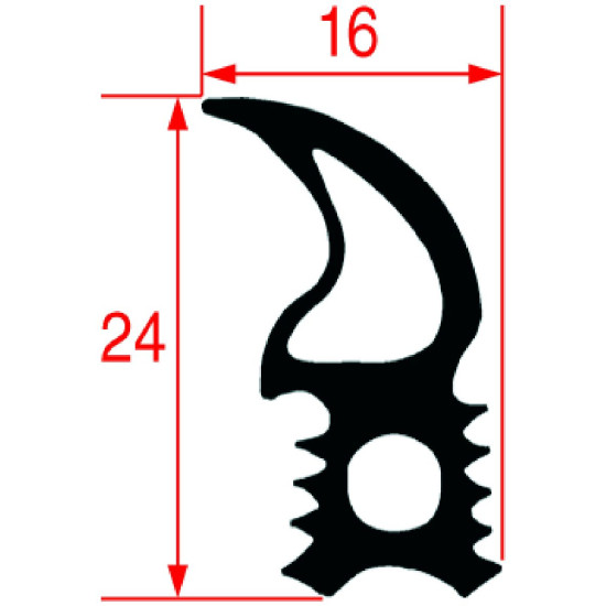 GASKET FOR OVEN DOOR 670x560 mm GASKET FOR OVEN DOOR 670x560 mm