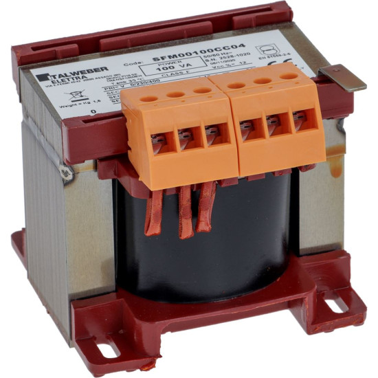 TRANSFORMER 0-230-400V/12-0-12V 100VA TRANSFORMER 0-230-400V/12-0-12V 100VA