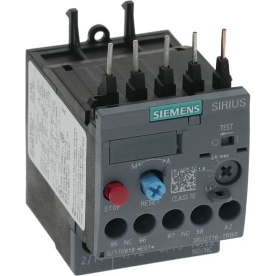 THERMAL RELAY SIEMENS 1,4-2A THERMAL RELAY SIEMENS 1,4-2A