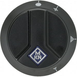 BLACK KNOB A ϕ 66 mm SCREEN PRINTED