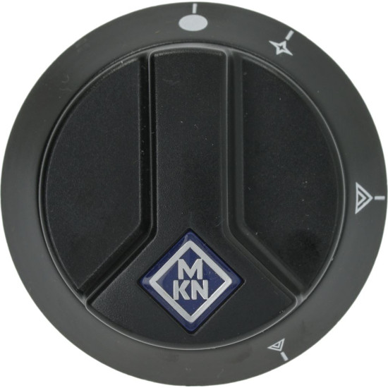 BLACK KNOB A ϕ 66 mm SCREEN PRINTED