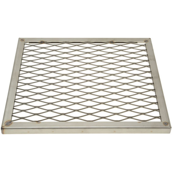 GRID LAVA ROCK ST/STEEL 390x345x20 mm