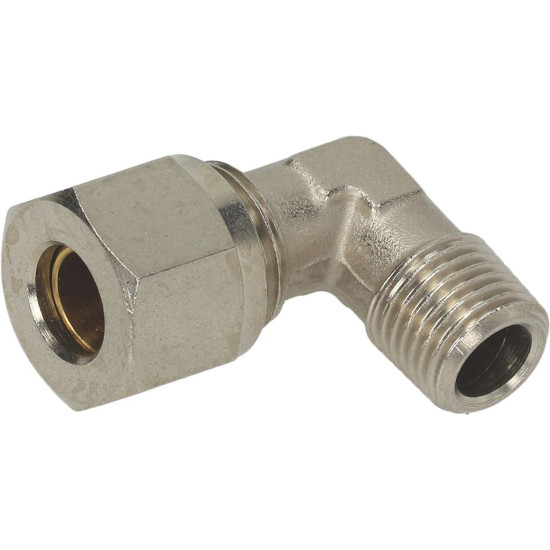 ELBOW COUPLING WITH OGIVE 1/4