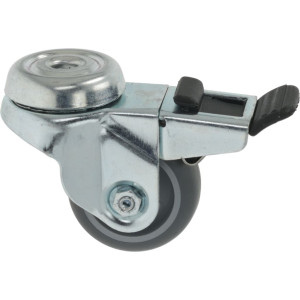 SWIVEL WHEEL WITH BRAKE