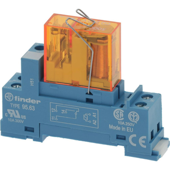 RELAY FINDER 40.31 10A 230V ON SOCKET RELAY FINDER 40.31 10A 230V ON SOCKET