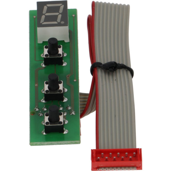 ELECTRONIC BOARD 3 BUTTONS WITH DISPLAY ELECTRONIC BOARD 3 BUTTONS WITH DISPLAY