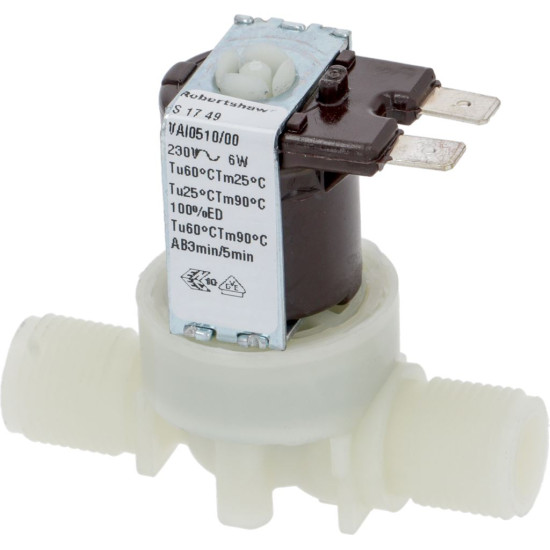 SOLENOID VALVE ROBERTSHAW 1-WAY 180°