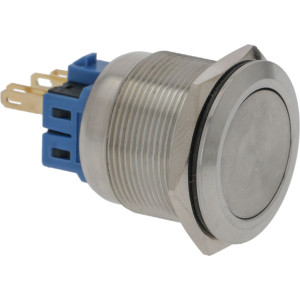 SWITCH 2-POLE SILVER