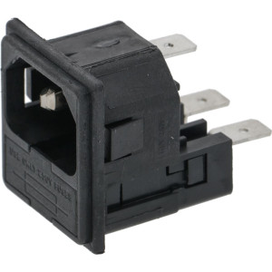 SNAP-IN PLUG WITH DOUBLE FUSE HOLDER