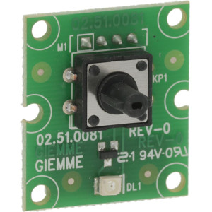 PUSH-BUTTON BOARD 1 BUTTON