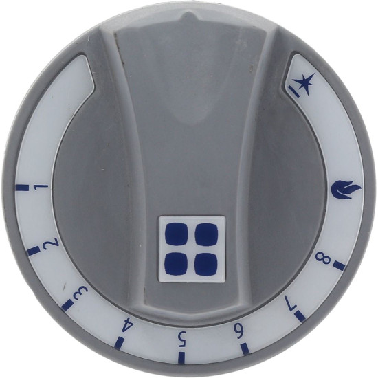 KNOB GREY ϕ 71 mm 1-2-3-4-5-6-7-8