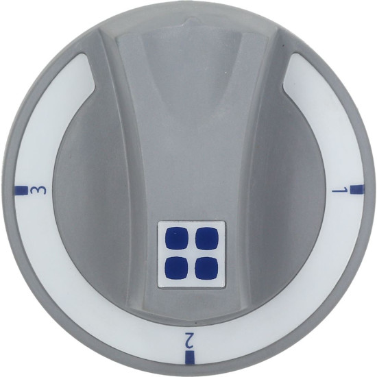 KNOB GREY ϕ 71 mm 1-2-3