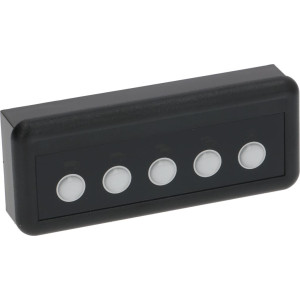 PUSHBUTTON PANEL 5 BUTTONS