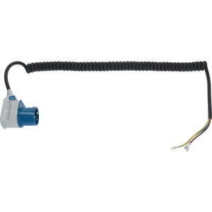 SPIRAL CABLE WITH PLUG 900 mm