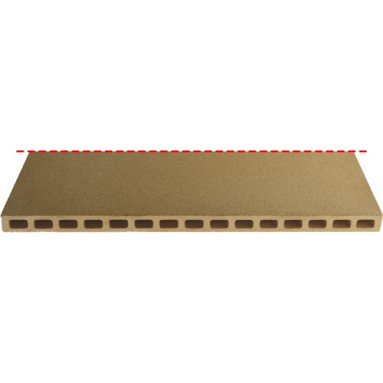 REFRACTORY STONE PERFOR. 1050x350x22 mm
