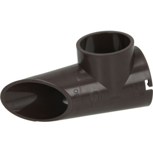 POWDER FUNNEL RIGHT BLACK