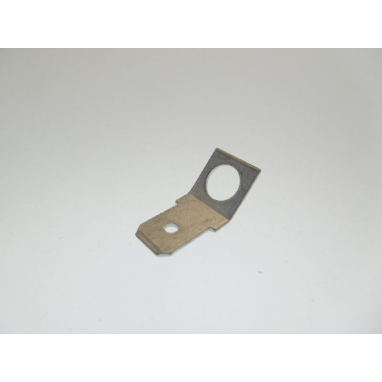 MALE CONNECTOR 6.3x0.8 mm HOLE 5 mm
