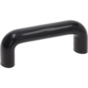 HANDLE OF PLASTIC 140 mm BLACK