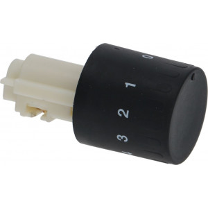 KNOB BLACK ϕ 28 mm 0-1-3-4-5-6-7-8-9