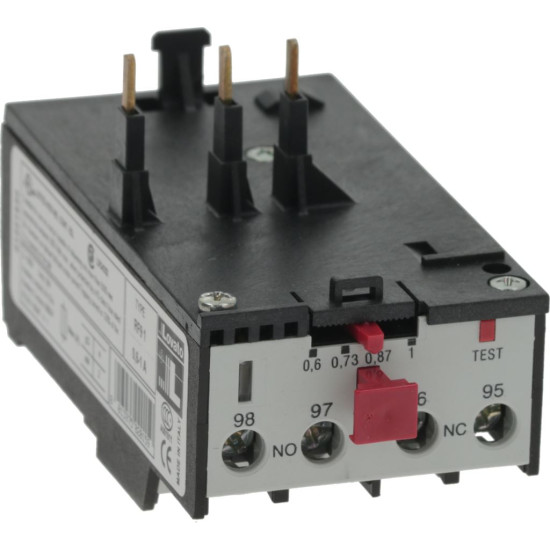 THERMAL RELAY LOVATO 0,6-1 A THERMAL RELAY LOVATO 0,6-1 A
