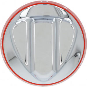KNOB SILVER-RED ϕ 72 mm 160-280°C