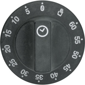KNOB BLACK ϕ 60 mm 0-60'