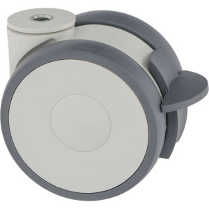 CASTOR SWIVEL WITH BRAKE TENTE