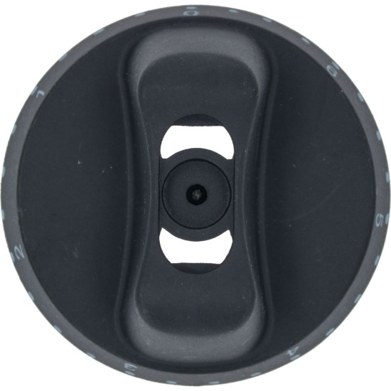 KNOB SILVER ϕ 45 mm 0-1-2-3-4-5-6
