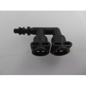 CONNECTOR TUBE 3-WAY PTFE