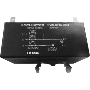 INTERFERENCE SUPPRESS. FILTER 3-PHASE 40