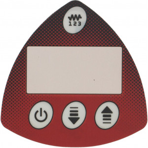 ADHESIVE CONTROL PLATE 80x80 mm