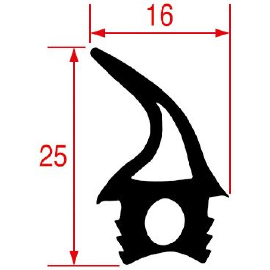 GASKET FOR OVEN DOOR 665x1430 mm GASKET FOR OVEN DOOR 665x1430 mm