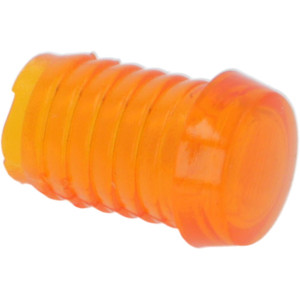 LAMP CAP TAPERED CONICAL ORANGE